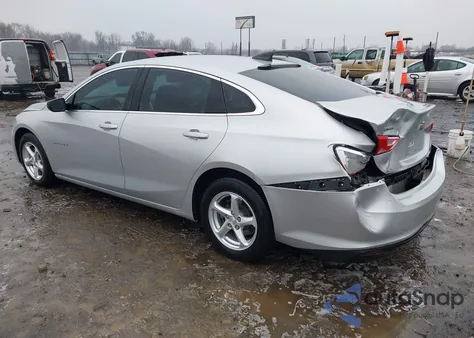 2017 Chevrolet Malibu Ls из США, поврежденный, VIN 1G1ZB5ST3HF240313